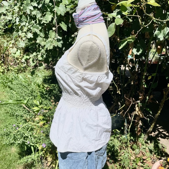 Crisp White BOHO blouse - Picture 5 of 7